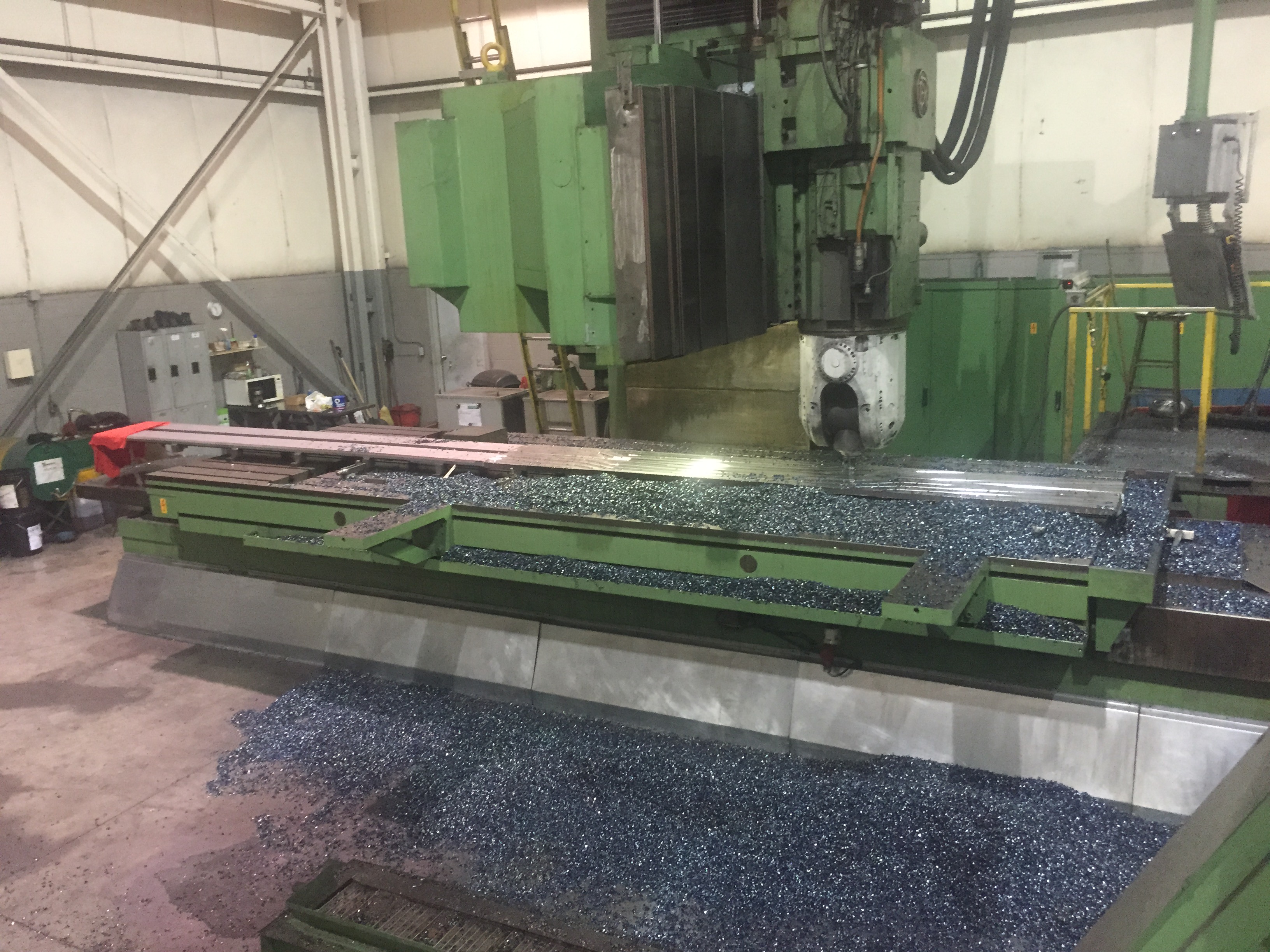 Large machined aerospace component